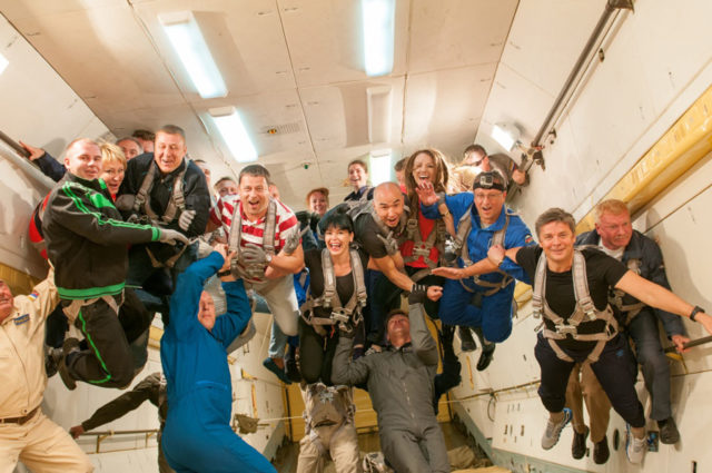 Полет в невесомости